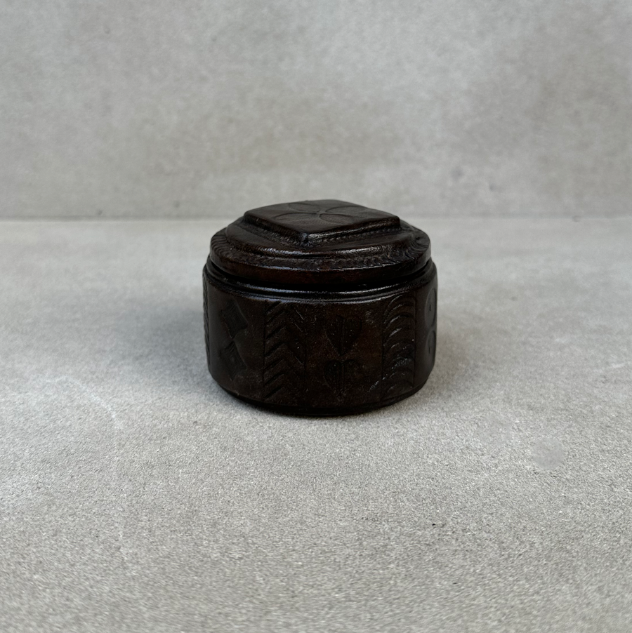 African round Tuareg box