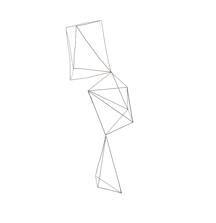 Wire Crystals Set/ 3