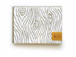 Faux Bois Boxed Note Cards