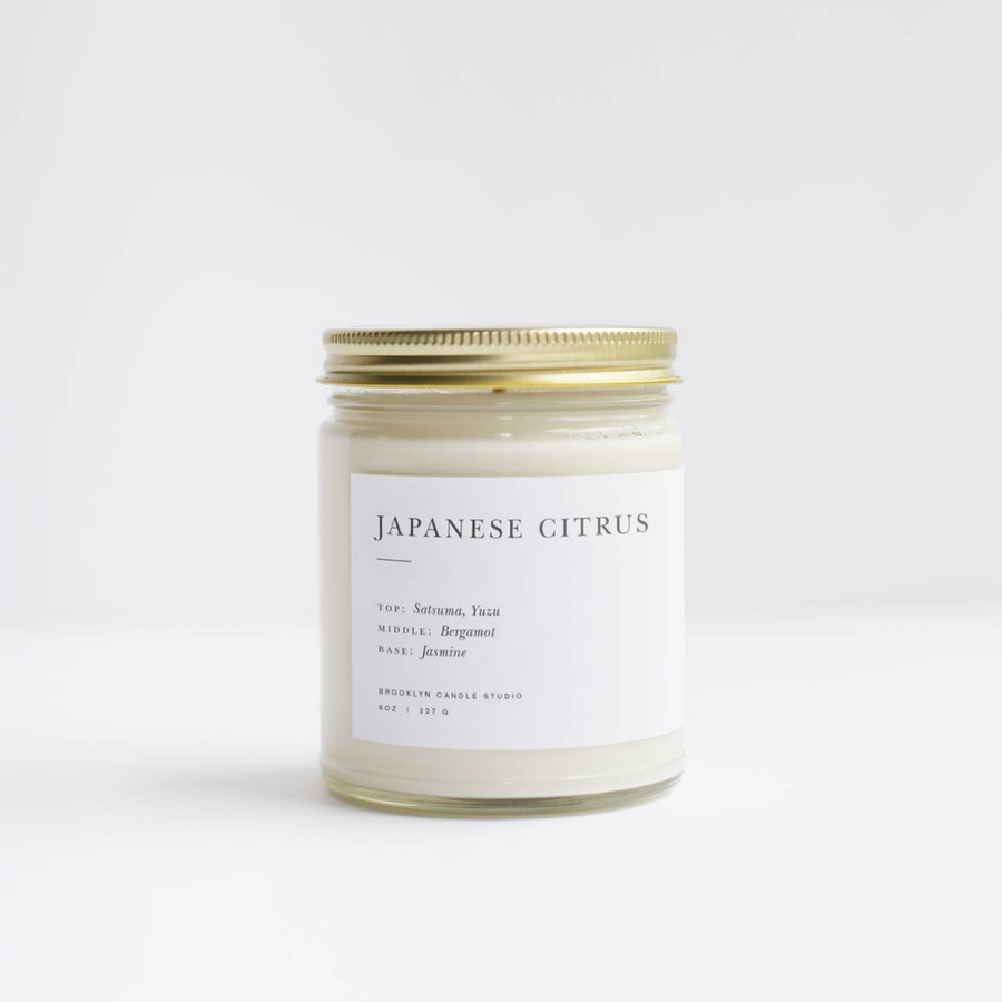 Japanese Citrus Minimalist Candle