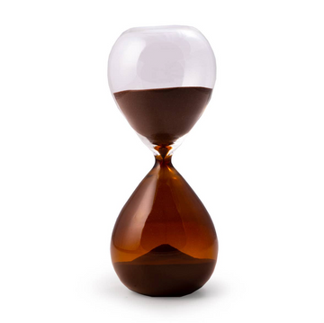 60 minute Sand Timer / AMBER