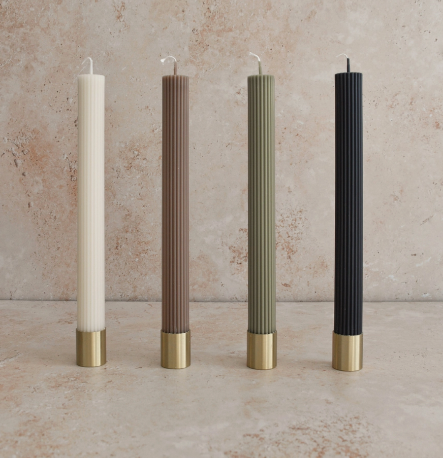 Sunday Edition Sage Roman Taper Candle
