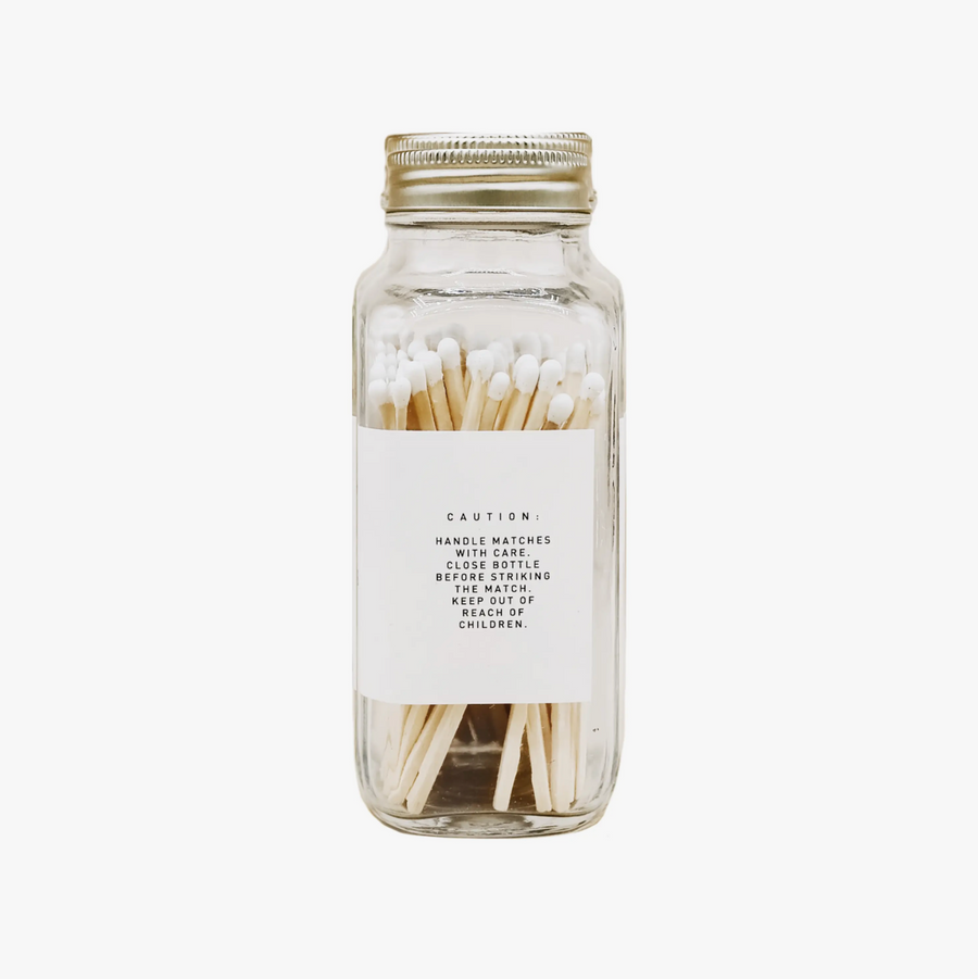 Safety Matches - White - 60 Count, 3.75