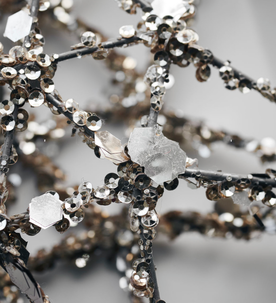 Champagne Gold Star Ornament