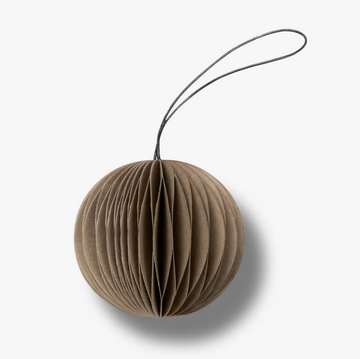 Ball paper Ornament / macchiato