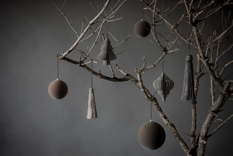Velvet Mocha Ornament / large
