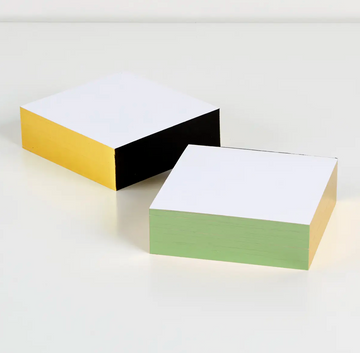 Small Multi-Color Edge Memo Pad - Sunshine
