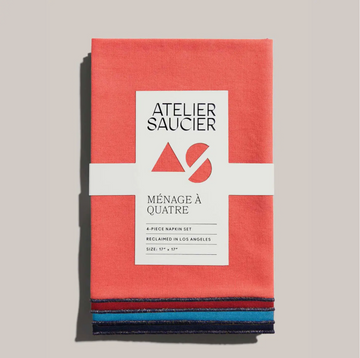 Atelier Saucier Gemstone Napkin Set of 4