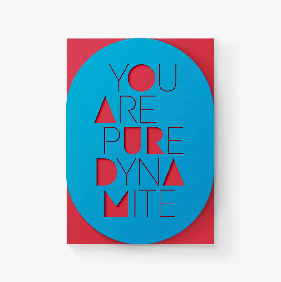 Dynamite Greeting Card