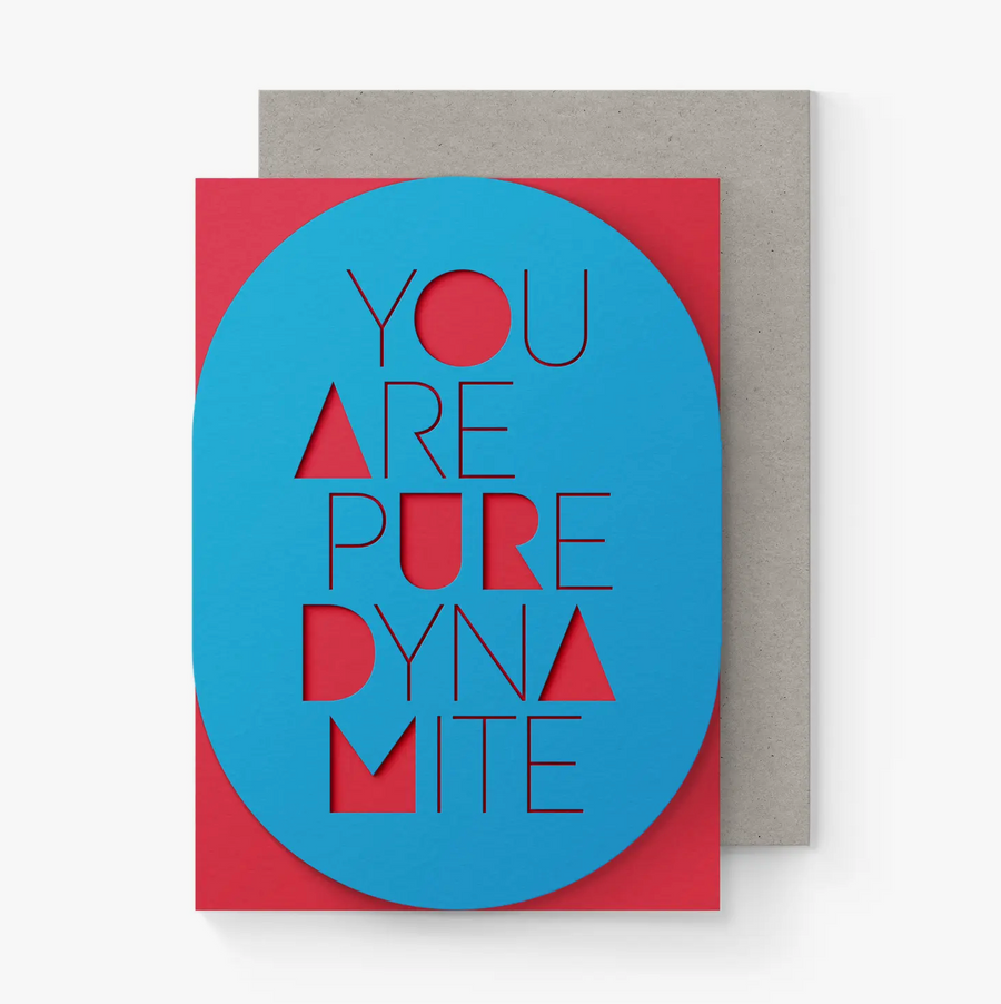 Dynamite Greeting Card