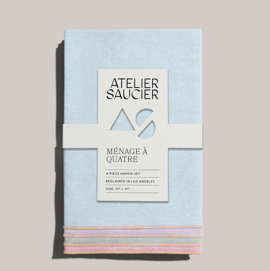 Atelier Saucier Hummingbird Napkin Set of 4