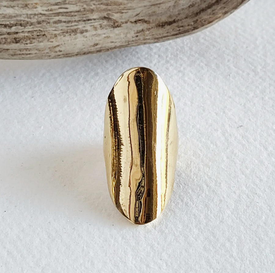Shield Brass Ring