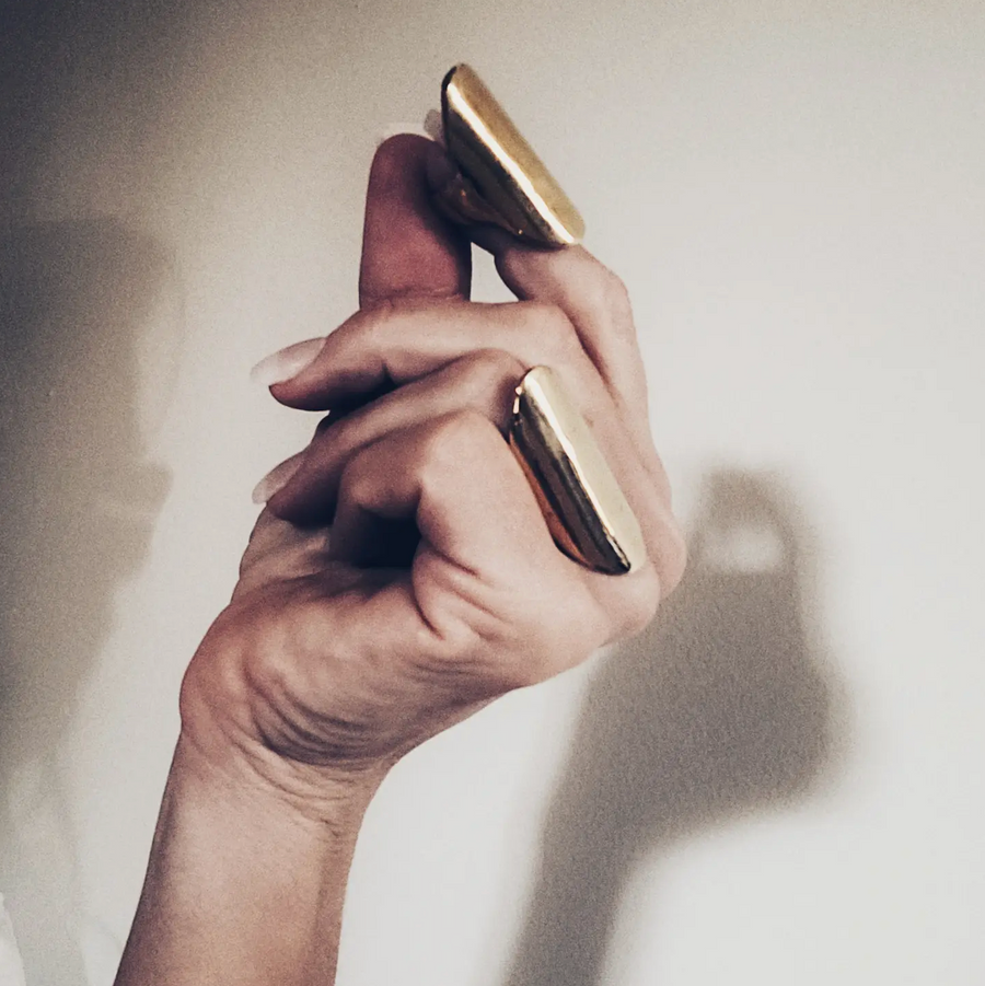 Shield Brass Ring