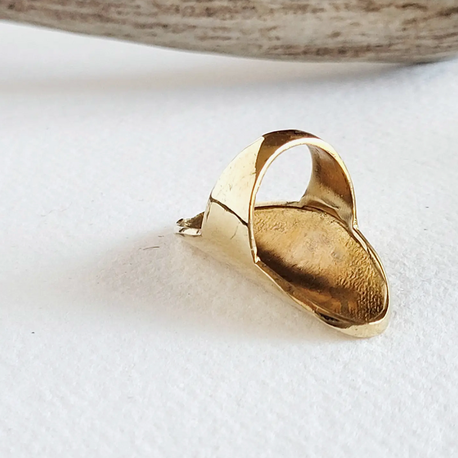 Shield Brass Ring