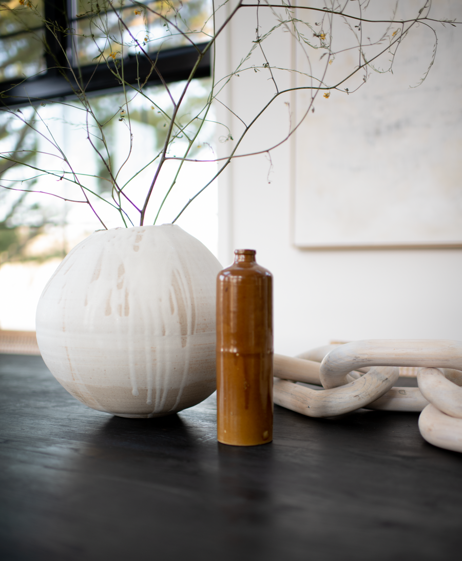 Vintage Sienna Stoneware bottle
