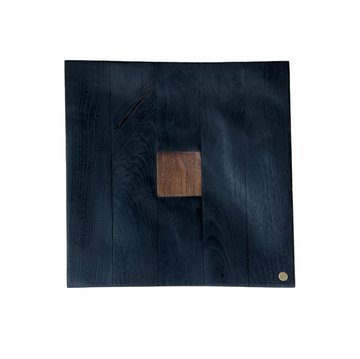 CN Charred Square in Square Tray