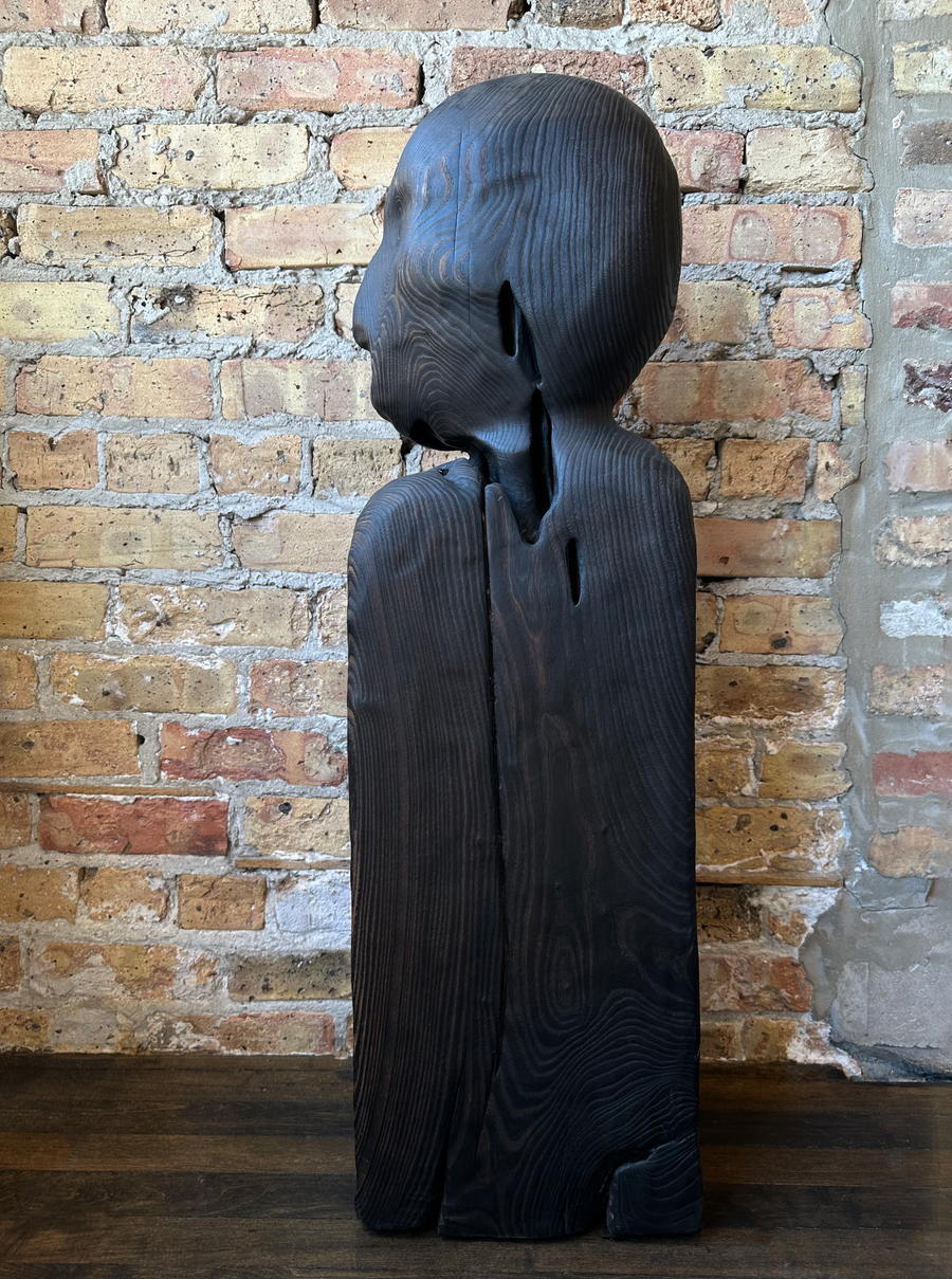 CN Charred Wood Bust