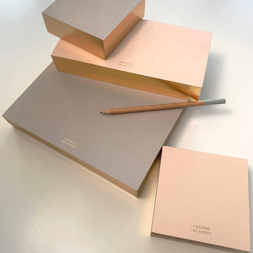 BLUSH ColorPad with Gilded edge - MEDIUM LONG