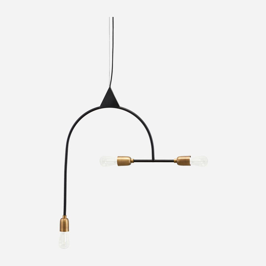 Black Arch Ceiling Light