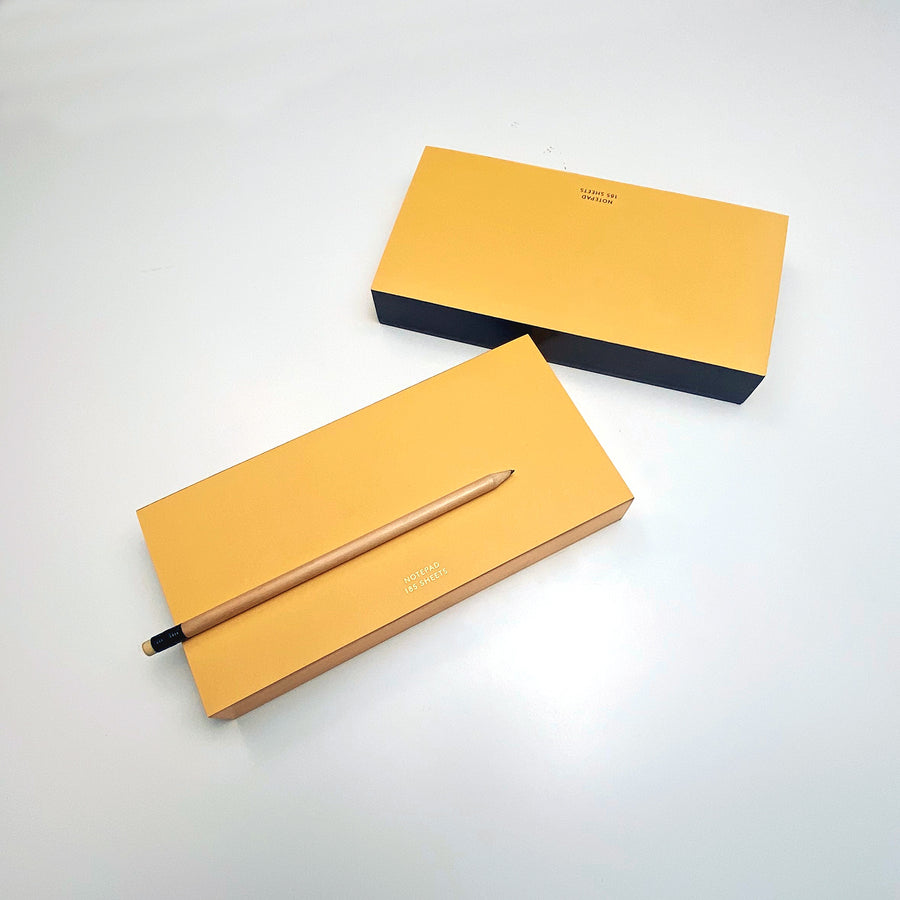 Yellow ColorPad with Gilded edge - MEDIUM LONG