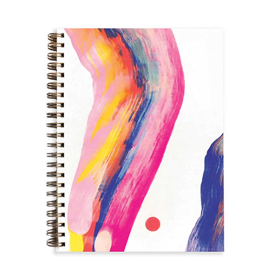 Painted Notebook / Candy Swirl