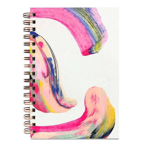 Painted Notebook / Candy Swirl