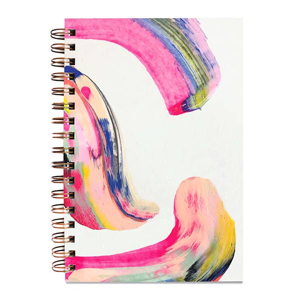 Painted Notebook / Candy Swirl
