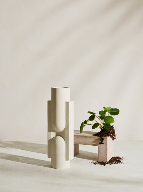 KALA Ceramic Vase / Snow